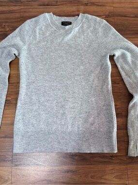 rag & bone Gray Cashmere Crewneck Sweater